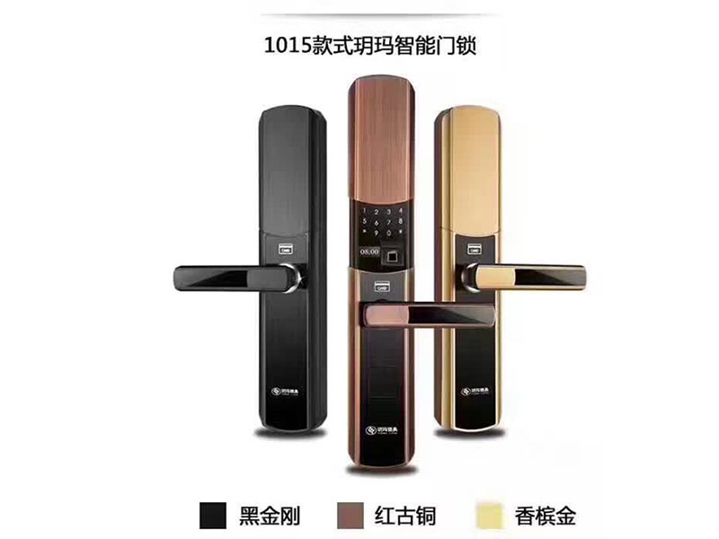 安裝指紋鎖
